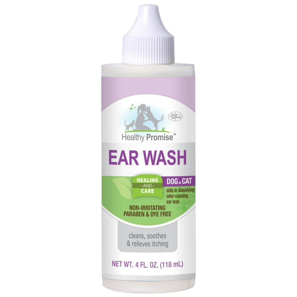 Four Paws Inc Healthy Promise™ Ear Wash Pet Ear Cleaner (4 oz)