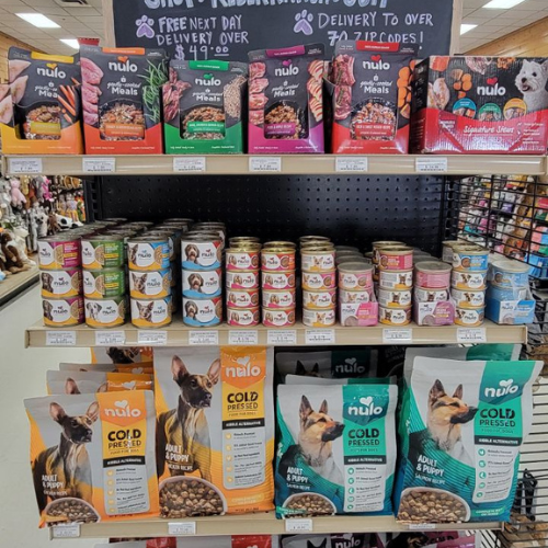 Pet food inside of Reber Ranch