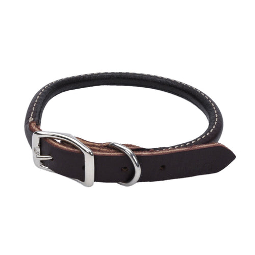 Coastal Latigo Brown Round Collar (20)