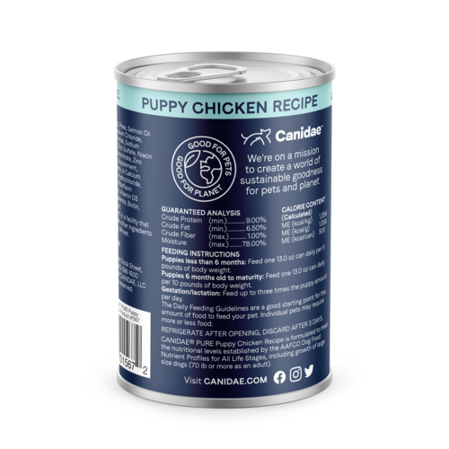 Canidae PURE Grain Free Chicken Limited Ingredient Wet Puppy Food