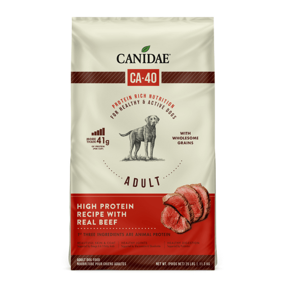 Canidae CA-40 High Protein with Real Beef Recipe (7 Lb)