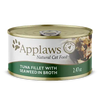 Applaws Natural Wet Cat Food Tuna Fillet with Seaweed in Broth