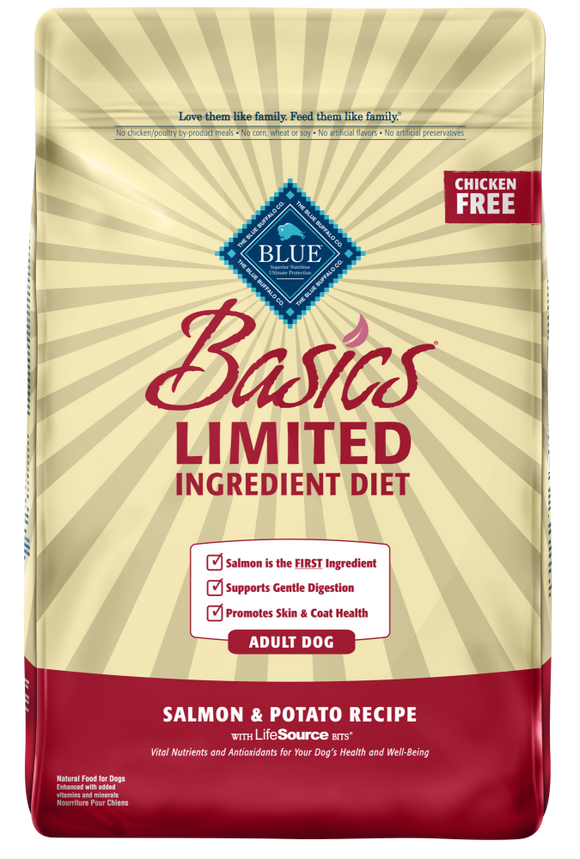 Blue Buffalo Basics Adult Salmon & Potato Recipe Dry Dog Food