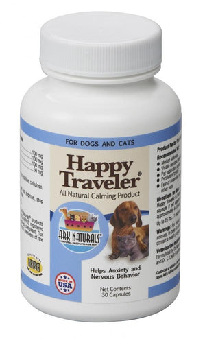 Ark Naturals Happy Traveler Supplements For Dogs and Cats