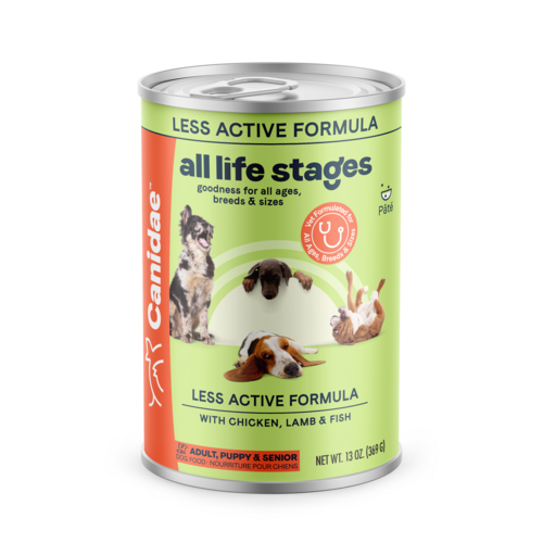 CANIDAE® All Life Stages Less Active Formula with Chicken, Lamb & Fish Wet Dog Food (13 oz, single can)