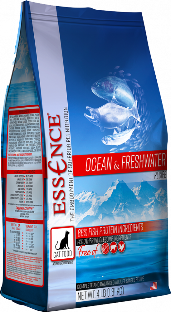 Essence Grain Free Ocean & Freshwater Recipe Dry Cat Food