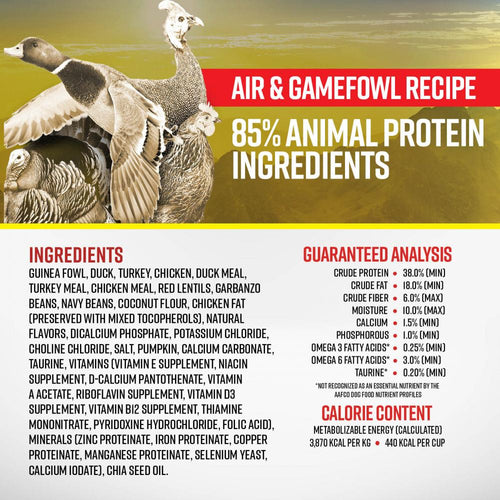 Essence Grain Free Air & Game Fowl Recipe Canned Dog Food