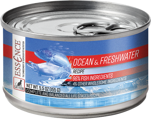 Essence Grain Free Ocean & Freshwater Recipe Canned Cat Food