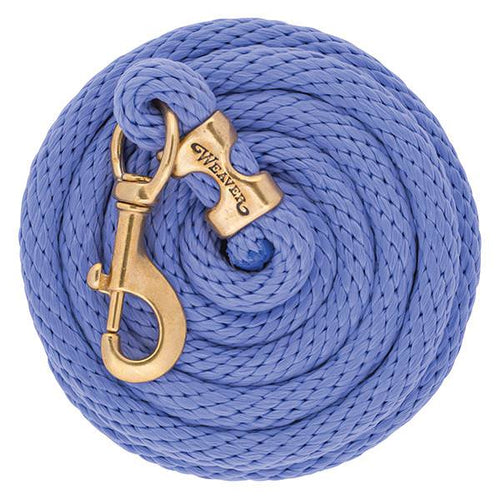 Weaver Poly Lead Rope with a Solid Brass 225 Snap