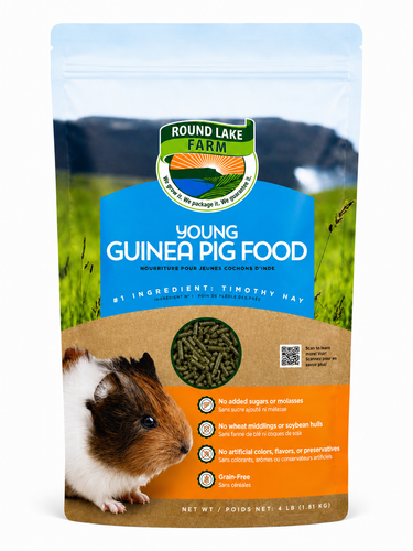 Round Lake Farm Young Guinea Pig Diet