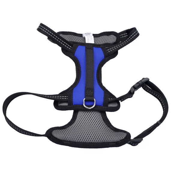 Coastal Pet Products Reflective Control Handle Harness Large, Blue