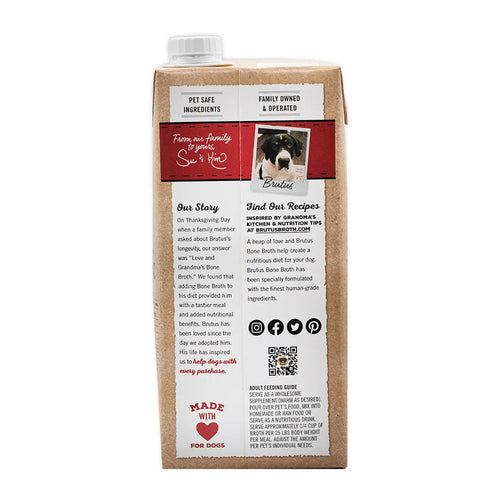 Brutus Bone Broth - Pork Flavor
