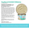 Weruva Wx Phos Focused Tilapia & Chicken Formula in a Hydrating Purée Cat Food (3 oz)