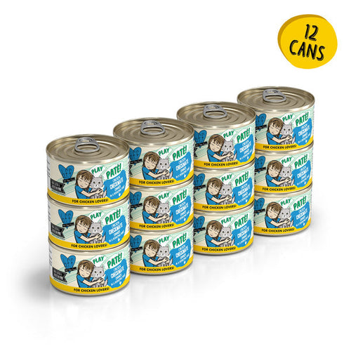 Weruva BFF Cat Play Checkmate Chicken Pate (2.8 Oz - case of 12)