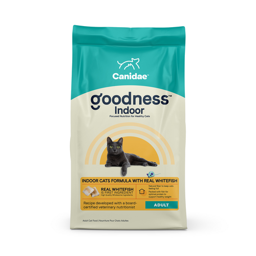 Canidae® Goodness for Indoor Cats Formula with Real Whitefish Dry Cat Food (10-lb)