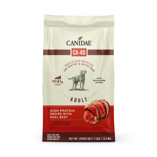 Canidae CA-40 High Protein with Real Beef Recipe (7 Lb)