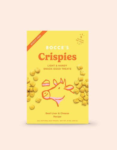 Bocce's Bakery Beef Liver + Cheese Crispies