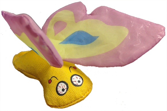 DuckyWorld YEOWWW! Butterflies Catnip Toy