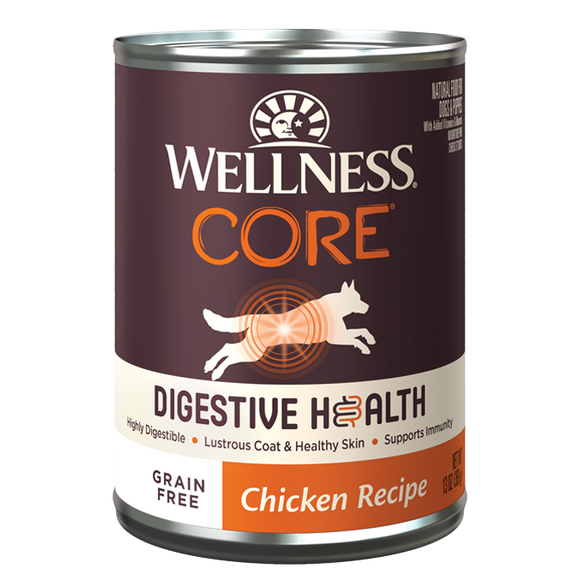 Wellness CORE Digestive Health Grain-Free Chicken Recipe Dog Food (13 oz)