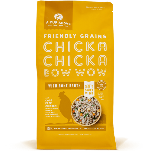 A Pup Above Chicka Chicka Bow Wow Dog Food