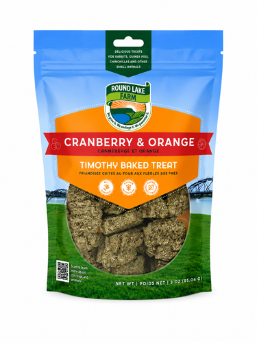 Round Lake Farm Cranberry & Orange Timothy Baked Treats