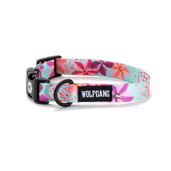 Wolfgang DigiFloral Dog Collar (Medium (1-inch Width 12-18-inch Length))