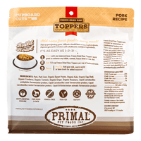 Primal Pet Foods Freeze Dried Raw Topper Cupboard Cuts Pork