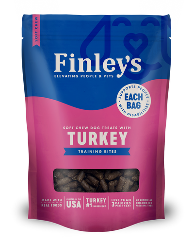 Finley's Turkey Recipe Soft Chew Training Bites