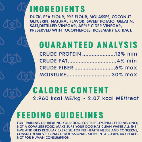 Finley's Duck Recipe Soft Chew Training Bites