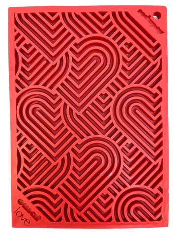 SodaPup Heart Design Love eMat Lick Mat