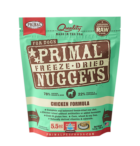 Primal Pet Foods Canine Freeze-Dried Nuggets