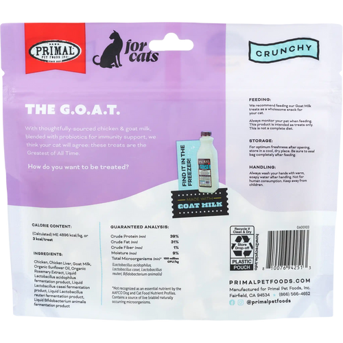 Primal Pet Foods The Goat Chicken Cat Food (2 oz)