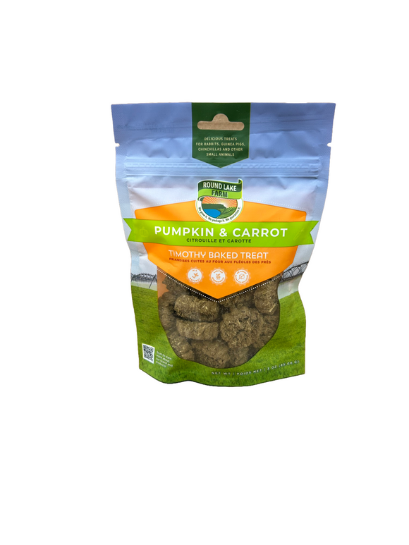 Round Lake Farm Pumpkin & Carrot Timothy Baked Treats