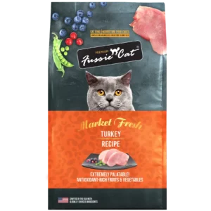 Fussie Cat Market Fresh Grain Free Turkey Recipe Dry Cat Food