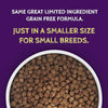 Zignature Small Bites Zssential Formula Dry Dog Food