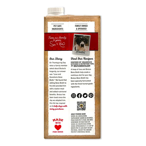 Brutus Bone Broth - Beef Flavor