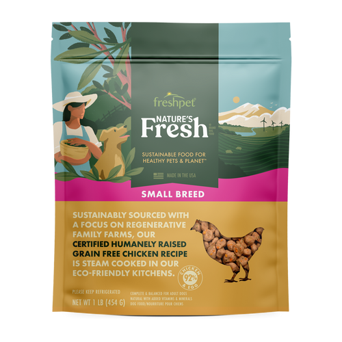 Freshpet Nature's Fresh® Grain Free Small Breed Chicken Recipe for Dogs