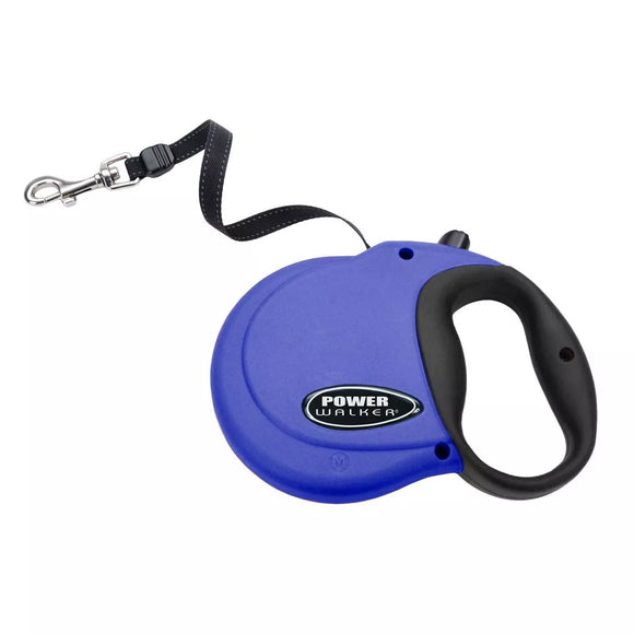 Coastal Pet Products Power Walker Dog Retractable Leash X-Small Blue