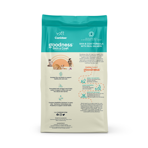 Canidae® Goodness for Skin & Coat Formula with Real Salmon Dry Cat Food (10-lb)