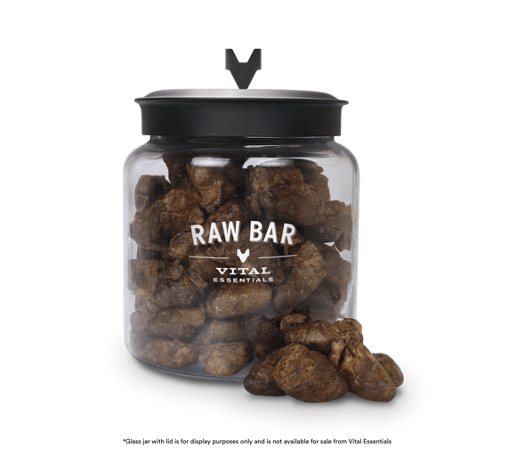 Vital Essentials Raw Bar Freeze Dried Raw Duck Hearts Dog & Cat Snack (Single)