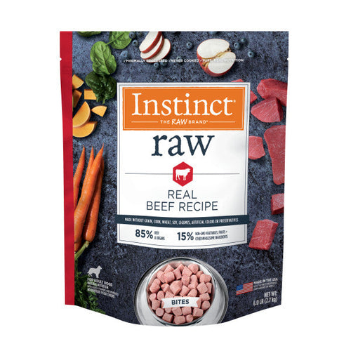 Nature's Variety Instinct Raw Frozen Beef Bites Dog Food