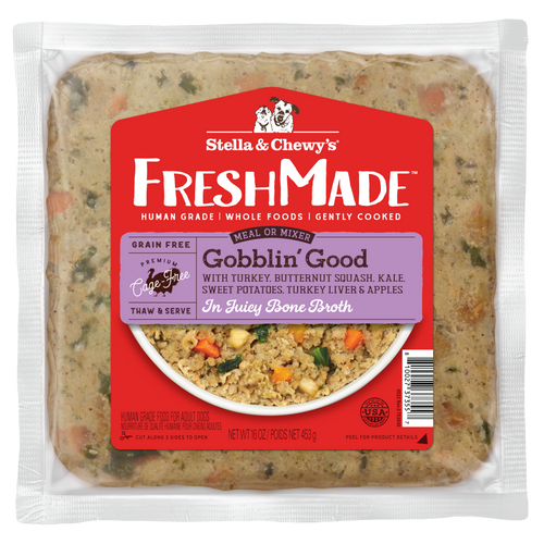 Stella & Chewy's FreshMade Gobblin' Good Gently Cooked Dog Food