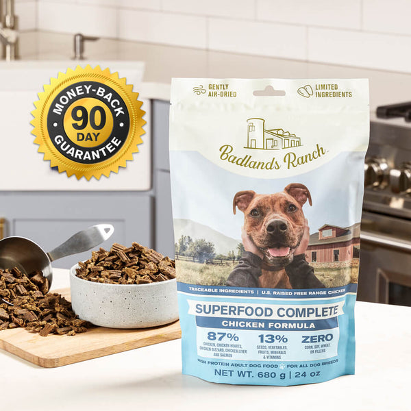 Badlands Ranch Superfood Complete Chicken Formula Dog Food - Kent