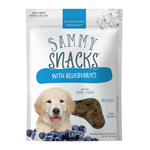 Health Extension Sammy Snacks With Blueberries Dog treats