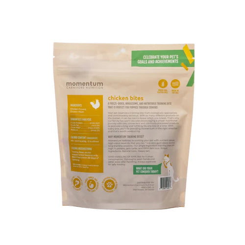 Momentum Carnivore Nutrition Freeze-Dried Chicken Bites Dog Treats