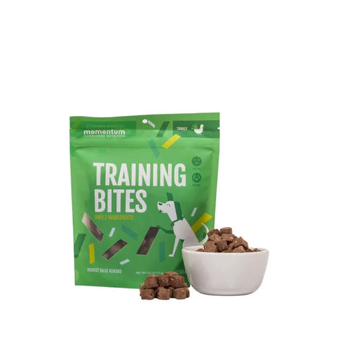 Momentum Carnivore Nutrition Freeze-Dried Turkey Bites Dog Treats