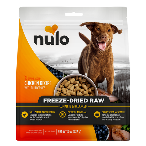 Nulo Freeze-Dried Raw Chicken & Blueberries