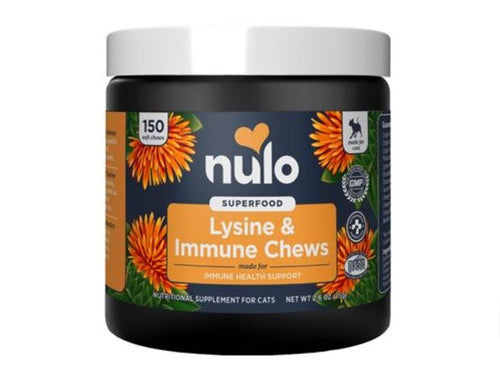 Nulo Superfood Lysine & Immune Chew Cat Supplement