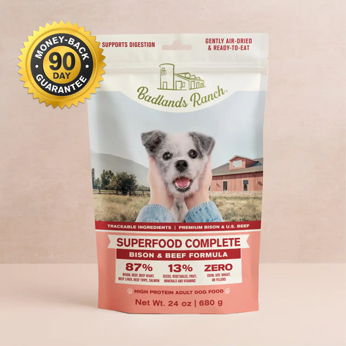 Badlands Ranch Superfood Complete Bison & Beef Formula