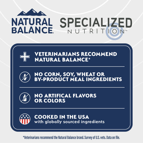 Natural Balance Joint & Muscle Health Chicken & Oatmeal Formula Dry Dog Food